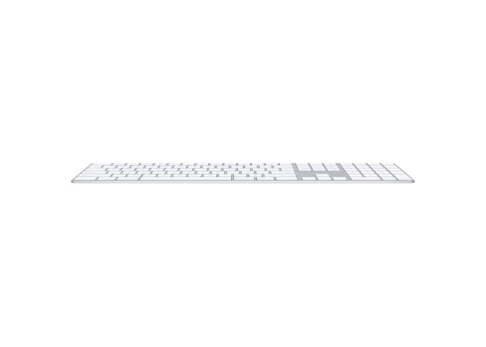 Клавиатура Apple Magic Keyboard с цифровой панелью (MQ052RS/A), серебристый цвет