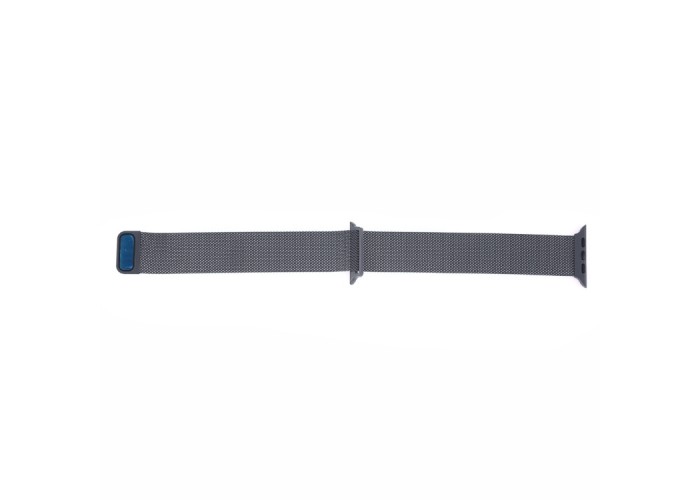 Браслет миланский сетчатый для Apple Watch 38/40 мм, тёмно-серый цвет