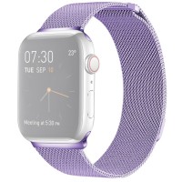 Браслет миланский сетчатый для Apple Watch 42/44 мм, светло-сиреневый цвет