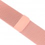Браслет миланский сетчатый для Apple Watch 42/44 мм, розовый цвет