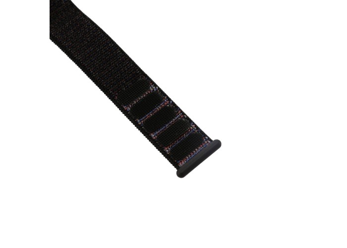 Ремешок из нейлона с застёжкой-липучкой для Apple Watch 42/44 мм, чёрный цвет