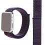 Ремешок из нейлона с застёжкой-липучкой для Apple Watch 42/44 мм, фиолетовый цвет