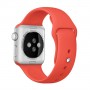 Ремешок спортивный для Apple Watch 42/44 мм, коралловый цвет