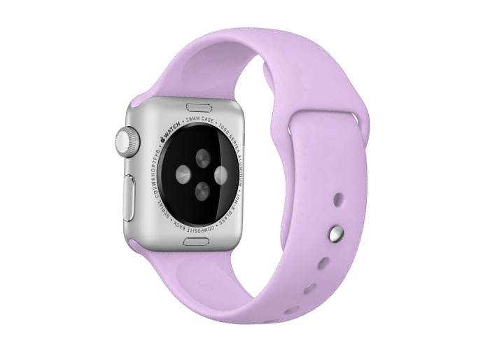 Ремешок спортивный для Apple Watch 38/40 мм, сиреневый цвет