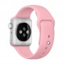 Ремешок спортивный для Apple Watch 42/44 мм, розовый цвет