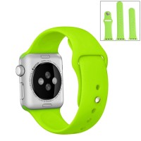 Ремешок спортивный для Apple Watch 42/44 мм, салатовый цвет