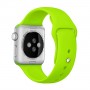 Ремешок спортивный для Apple Watch 42/44 мм, салатовый цвет