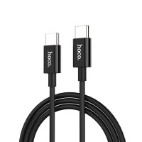 Кабель Hoco X23 USB-C/USB-C 3A (1 м), чёрный цвет