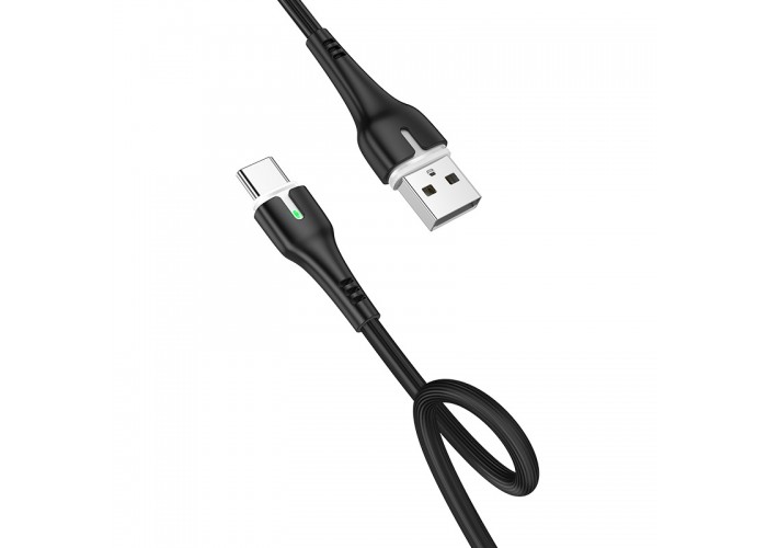 Кабель Hoco X45 USB-A/USB-C 3A (1 м), чёрный цвет