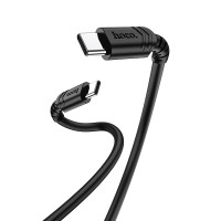 Кабель Hoco X62 USB-C/USB-C PD 100W (1.5 м), чёрный цвет