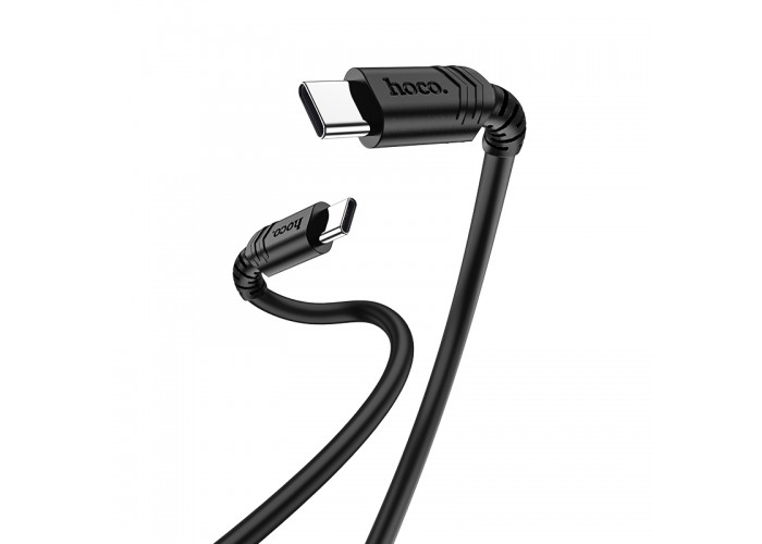 Кабель Hoco X62 USB-C/USB-C PD 100W (1.5 м), чёрный цвет
