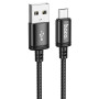 Кабель Hoco X89 USB-A/MicroUSB 2.4A (1 м), чёрный цвет
