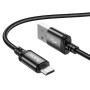 Кабель Hoco X89 USB-A/MicroUSB 2.4A (1 м), чёрный цвет