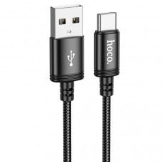 Кабель Hoco X89 USB-A/Type-C 3A (1 м), чёрный цвет