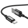 Кабель Hoco X89 USB-A/Type-C 3A (1 м), чёрный цвет