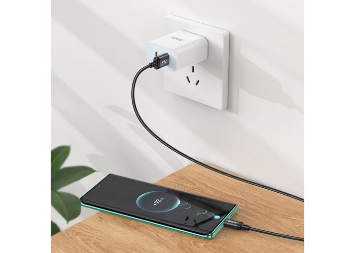 Кабель Hoco X89 USB-A/Type-C 3A (1 м), чёрный цвет