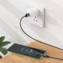 Кабель Hoco X89 USB-A/Type-C 3A (1 м), чёрный цвет