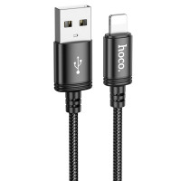Кабель Hoco X89 USB-A/Lightning 2.4A (1 м), чёрный цвет