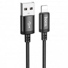Кабель Hoco X89 USB-A/Lightning 2.4A (1 м), чёрный цвет