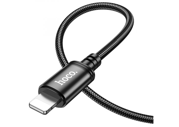 Кабель Hoco X89 USB-A/Lightning 2.4A (1 м), чёрный цвет