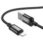 Кабель Hoco X89 USB-A/Lightning 2.4A (1 м), чёрный цвет