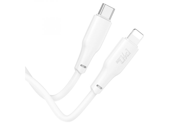 Кабель Hoco X93 Type-C/Lightning PD 20W (1 м), белый цвет