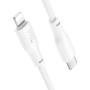 Кабель Hoco X93 Type-C/Lightning PD 20W (1 м), белый цвет