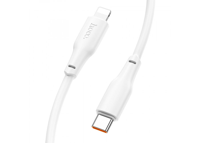 Кабель Hoco X93 Type-C/Lightning PD 20W (1 м), белый цвет
