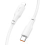 Кабель Hoco X93 Type-C/Lightning PD 20W (1 м), белый цвет
