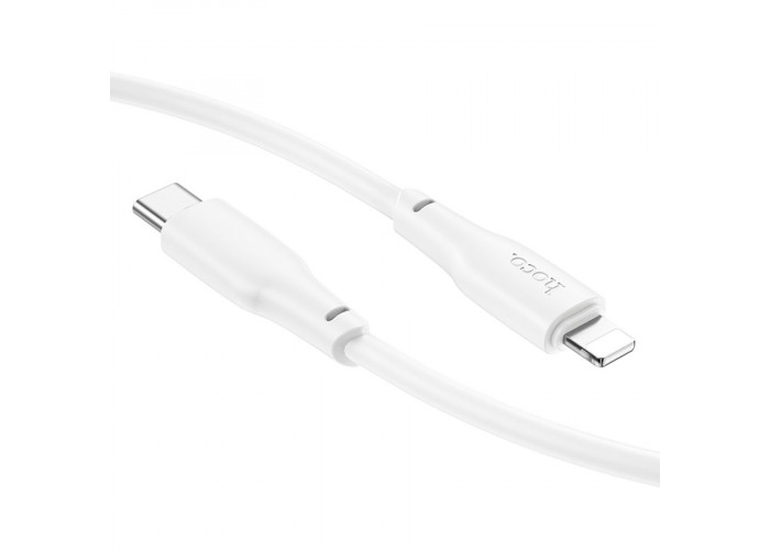 Кабель Hoco X93 Type-C/Lightning PD 20W (1 м), белый цвет