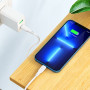 Кабель Hoco X93 Type-C/Lightning PD 20W (1 м), белый цвет