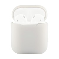 Чехол силиконовый для AirPods 1/2, прозрачный