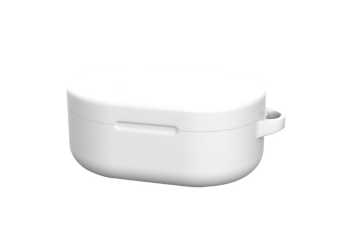 Чехол силиконовый для Redmi AirDots и Xiaomi AirDots Youth Edition, белый цвет