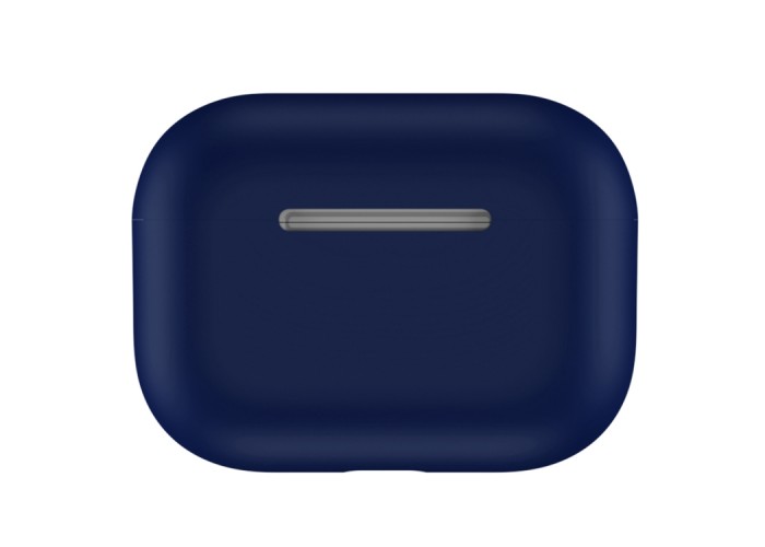 Чехол силиконовый для AirPods Pro, тёмно-синий цвет