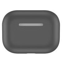 Чехол силиконовый для AirPods Pro, тёмно-серый цвет