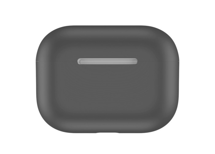 Чехол силиконовый для AirPods Pro, тёмно-серый цвет