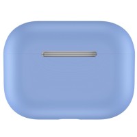 Чехол силиконовый для AirPods Pro, тёмно-голубой цвет