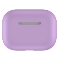 Чехол силиконовый для AirPods Pro, сиреневый цвет