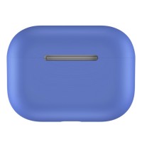 Чехол силиконовый для AirPods Pro, светло-синий цвет