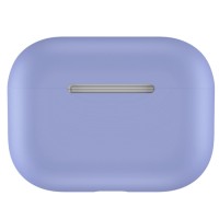 Чехол силиконовый для AirPods Pro, светло-сиреневый цвет