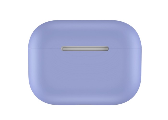 Чехол силиконовый для AirPods Pro, светло-сиреневый цвет