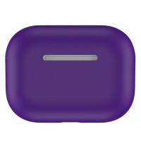 Чехол силиконовый для AirPods Pro, фиолетовый цвет