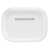 Чехол силиконовый для AirPods Pro, белый цвет