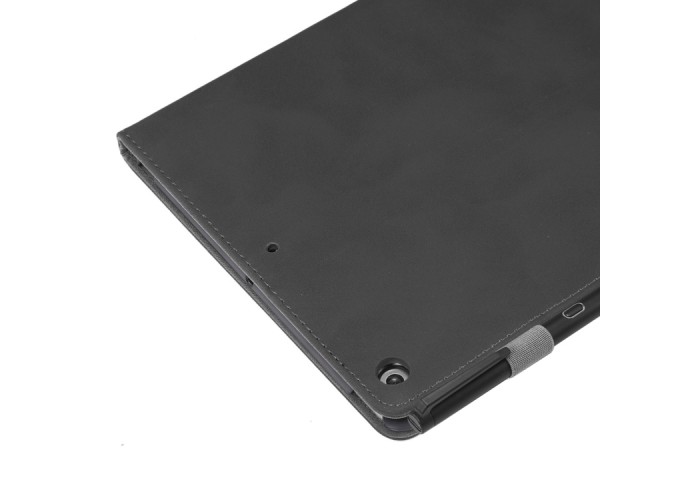 Чехол Enkay замшевая текстура для iPad (2019) 10,2 дюйма, чёрный цвет