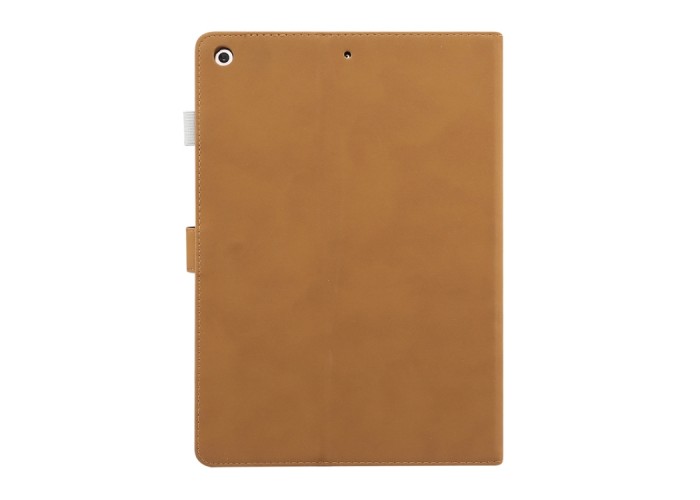 Чехол Enkay замшевая текстура для iPad (2019) 10,2 дюйма, светло-коричневый цвет