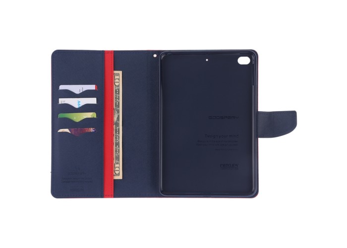 Чехол Mercury Goospery Fancy Diary Case для iPad mini 2019, красный цвет