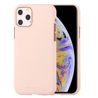 Чехол Mercury Goospery Soft Feeling для iPhone 11 Pro Max, абрикосовый цвет