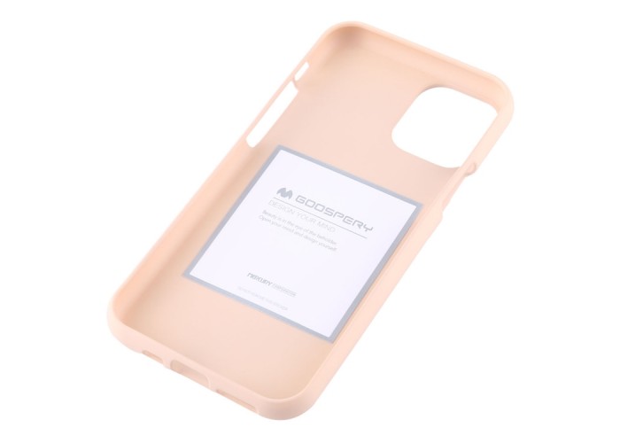 Чехол Mercury Goospery Soft Feeling для iPhone 11 Pro Max, абрикосовый цвет