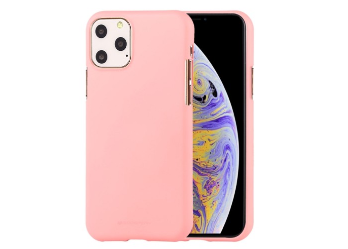 Чехол Mercury Goospery Soft Feeling для iPhone 11 Pro, розовый цвет