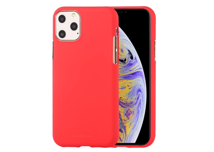 Чехол Mercury Goospery Soft Feeling для iPhone 11 Pro, красный цвет